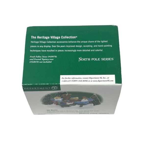 Department 56 - North Pole Series -  "Ski Bums" - Vintage from 1999 - Picture 8 of 9